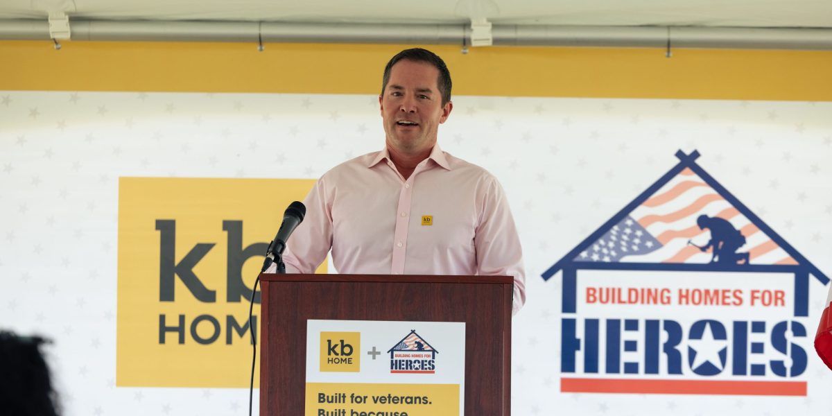 Rob McGibney diskutiert personalisierten Hausbau bei KB Home