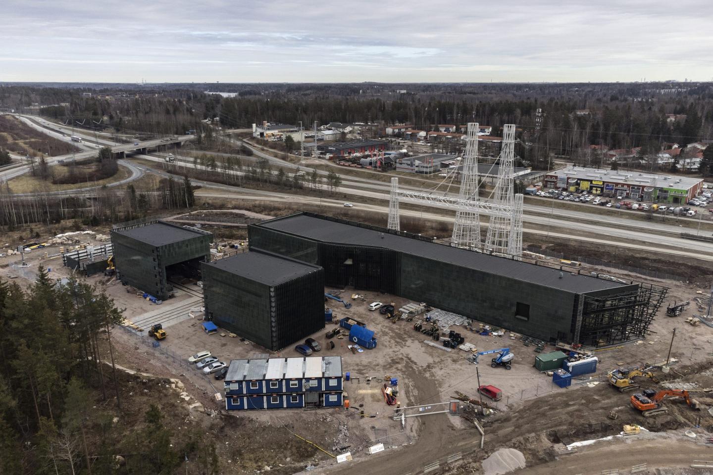 Google data centre complex under construction in Finland