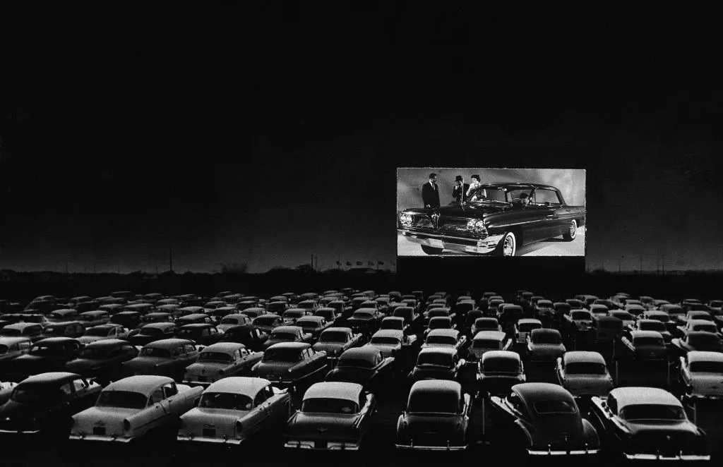 Filmszene als Sinnbild für das amerikanische Kino