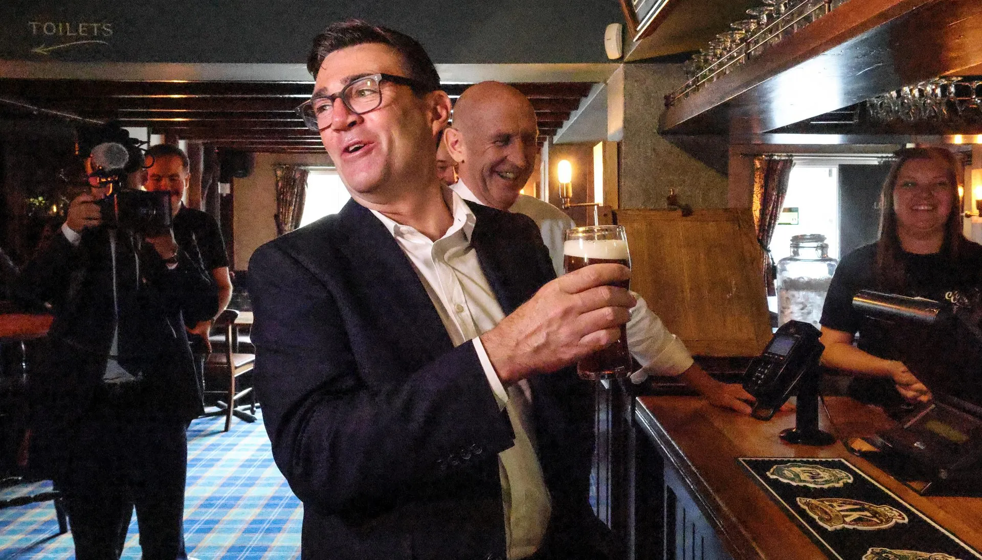 Andy Burnham’s excruciating cringe