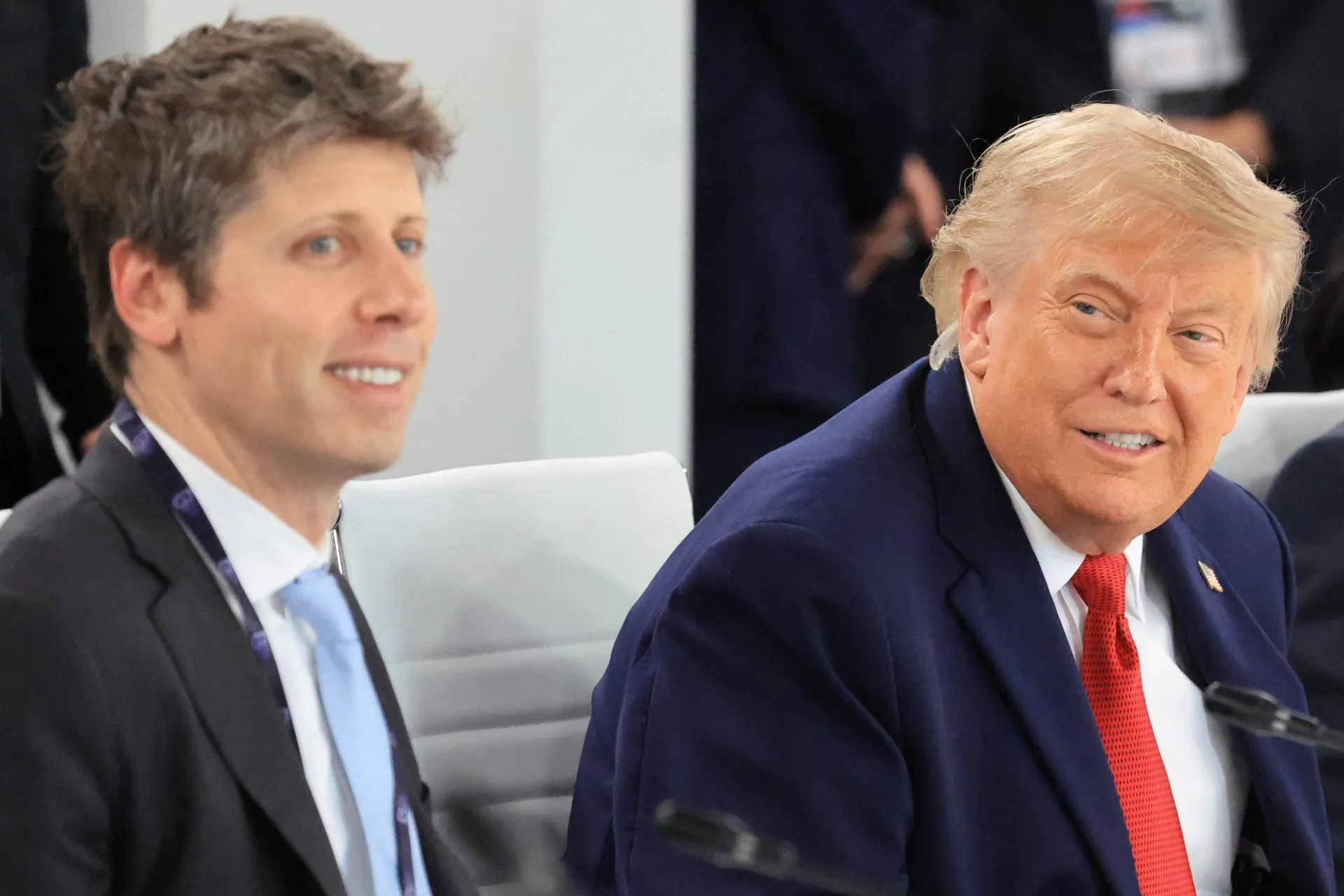 Donald Trump announcing the Genesis Mission AI initiative